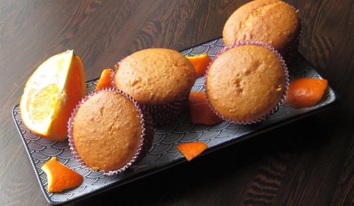 Jak upéct majolkové muffiny s pomerančovým nádechem | recept