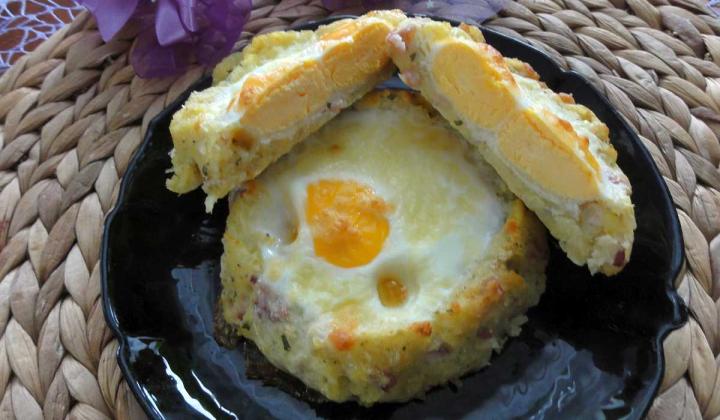 Jak připravit plněná bramborová hnízda | recept jak využít zbylé uvařené brambory