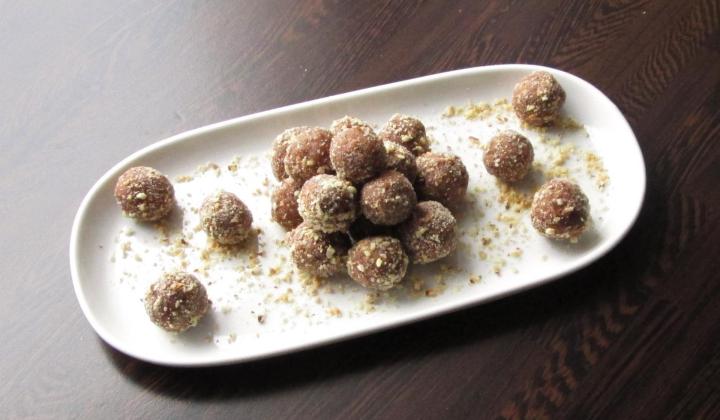 Jak na marmeládové piškotové kuličky s kandovaným ovocem recept