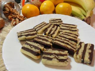 Jak upéct „zebra“ placičky s ořechy | recept Jak upéct „zebra“ placičky s ořechy | recept