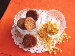 Jak upéct muffiny z kukuřičných lupínků | recept