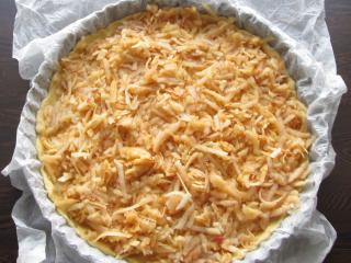 Jak upéct jablečný koláč s marcipánovým krémem | recept