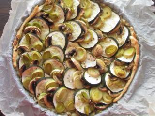 Jak upéct listový koláč s cuketou, pórkem a žampiony | recept Jak upéct listový koláč s cuketou, pórkem a žampiony | recept