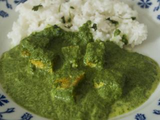 Jak připravit indický špenát s tofu Jak připravit indický špenát s tofu