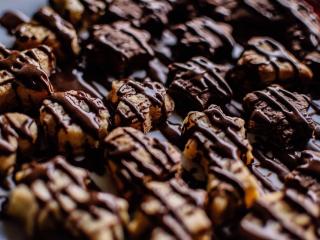 zdobení čokoládou