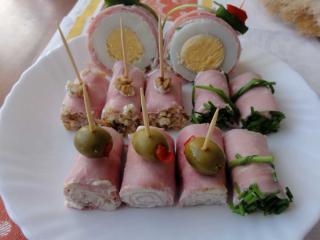 Jak připravit plněné šunkové rolky | recepty Jak připravit plněné šunkové rolky | recepty